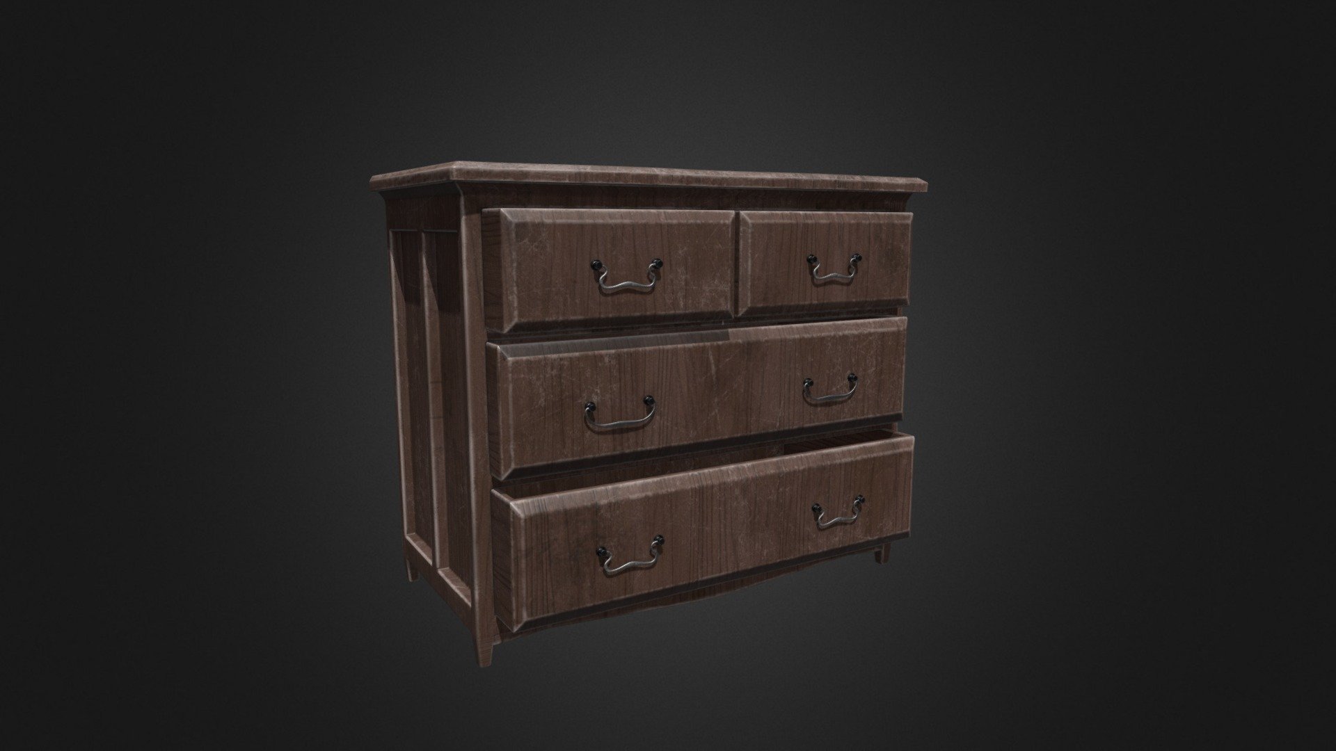 dresser 3d model