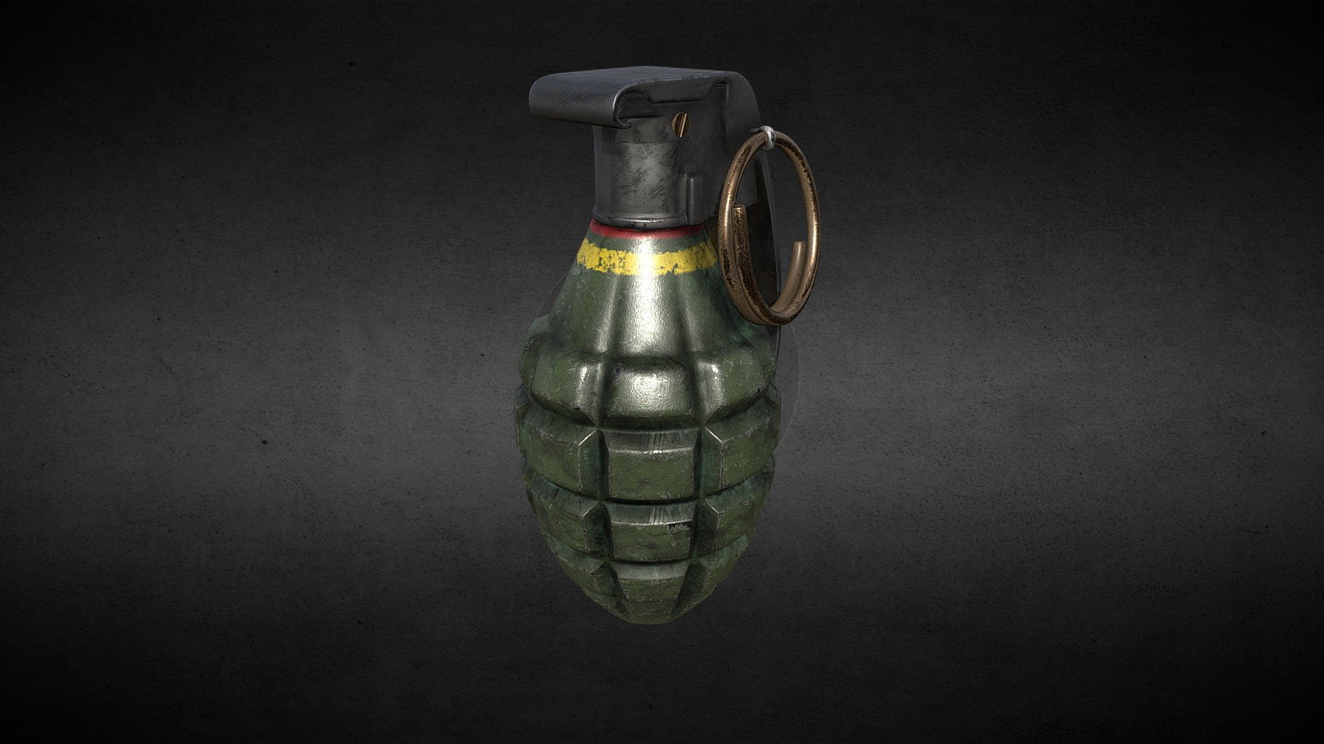 grenade MK-2 3d model