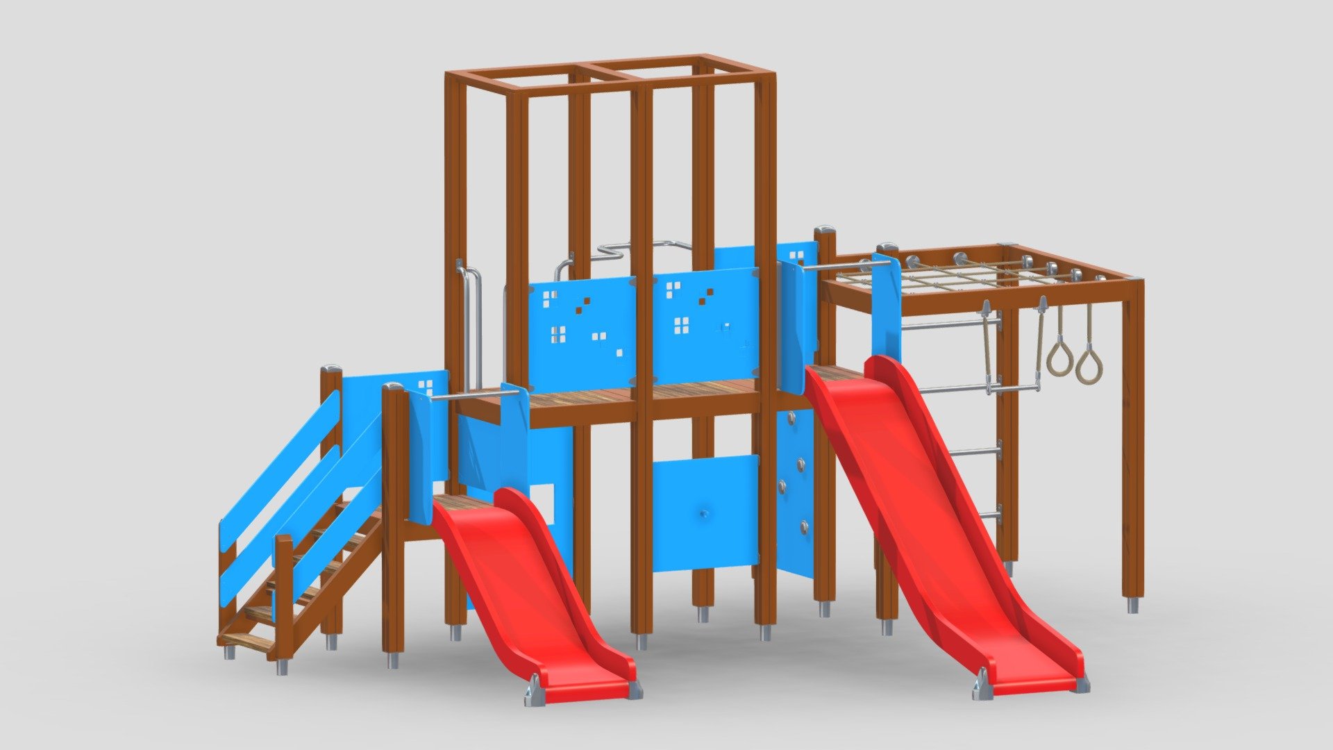 Lappset Activity Tower 02 3d model