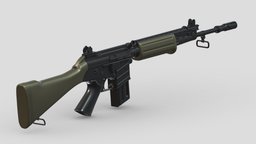 FN CAL High-poly