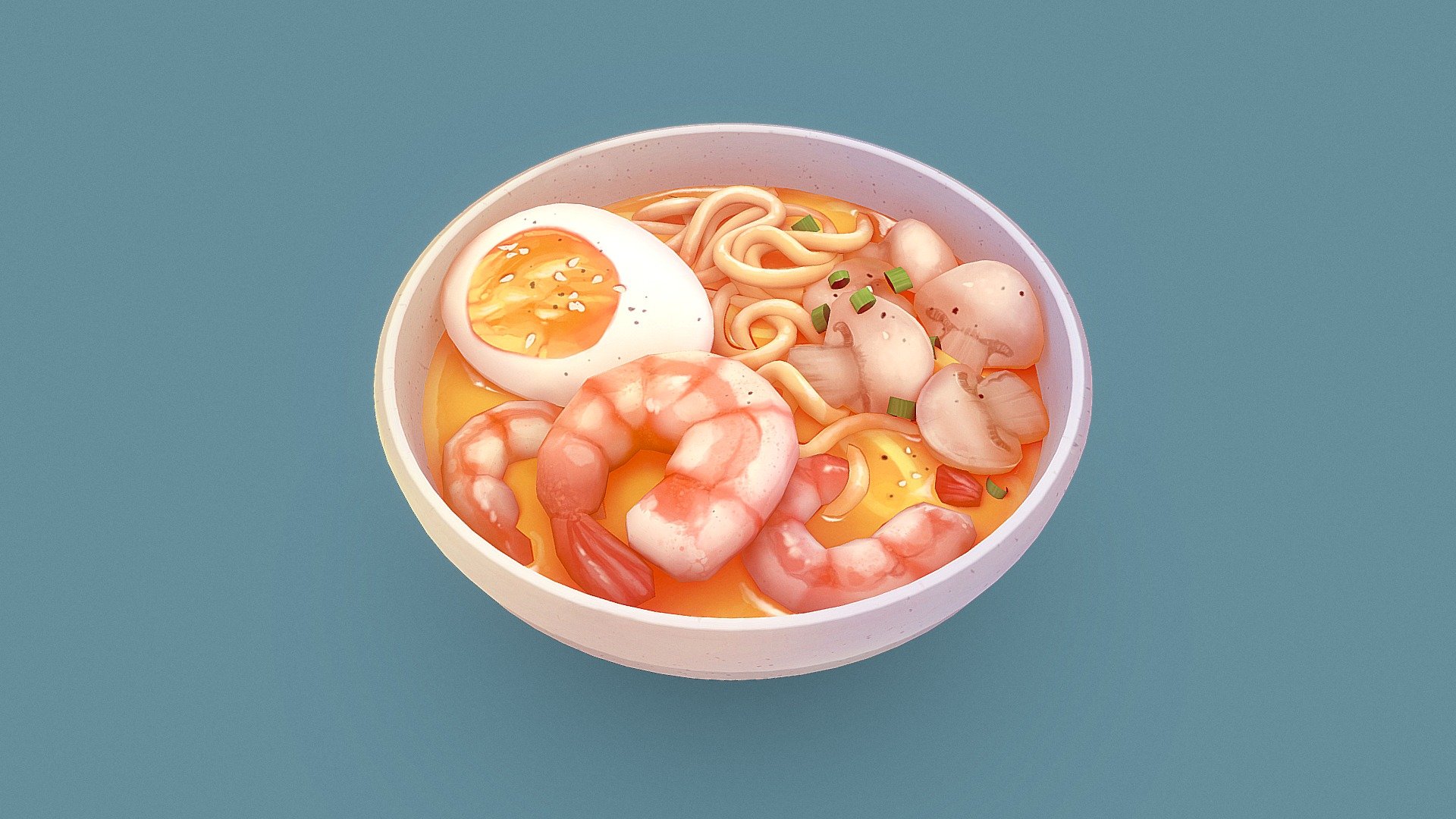 Ramen ~ 3d model