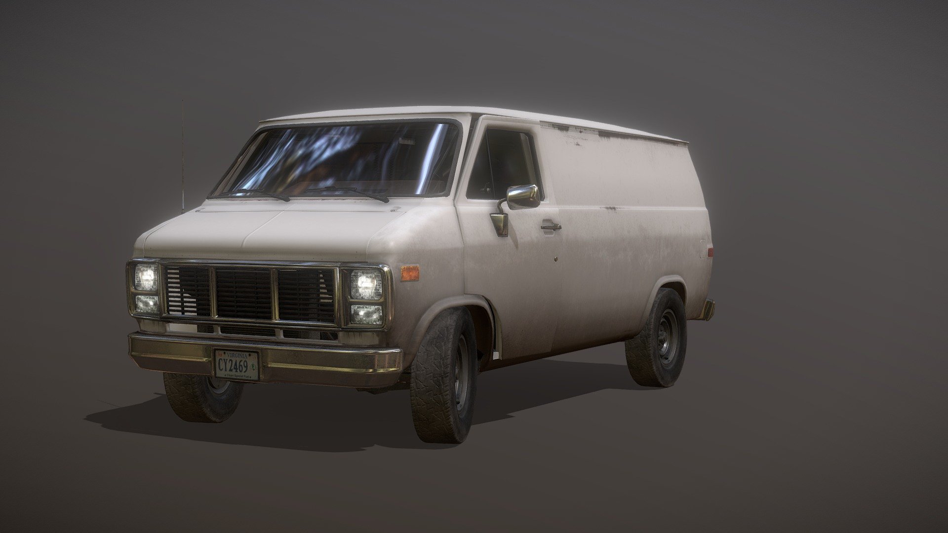 Gmc Vandura 3d model