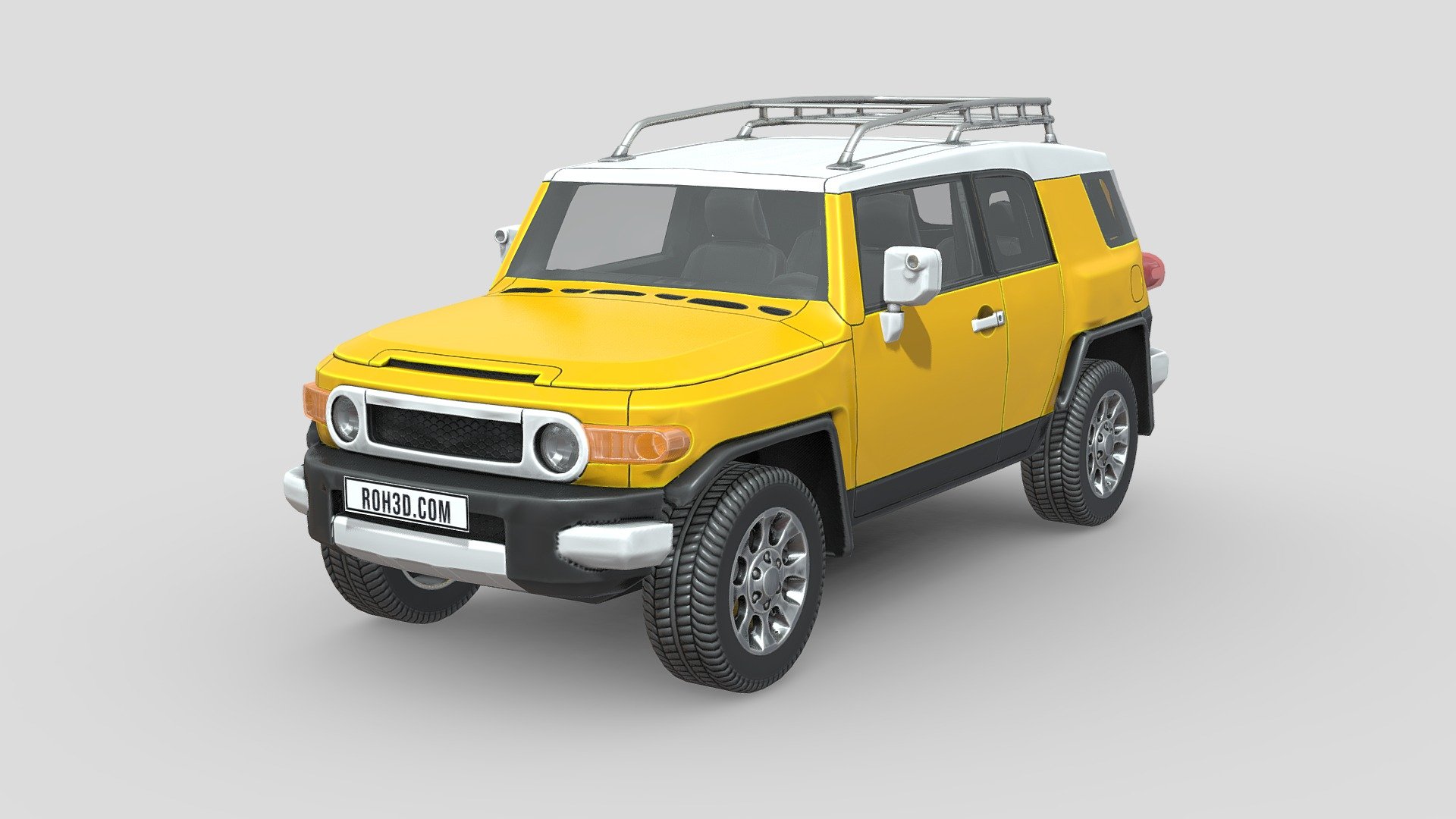 Low Poly Car 3d model