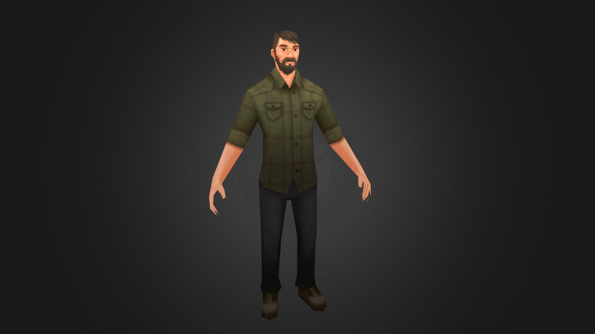 Joel 256x256 3d model