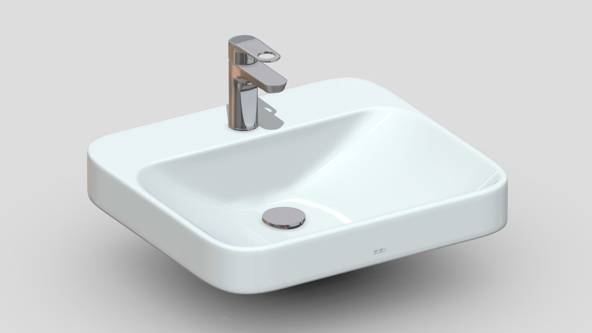 ARVINA Lavatory Rectangle Small 3d model