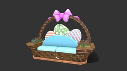 Easter Basket Bench