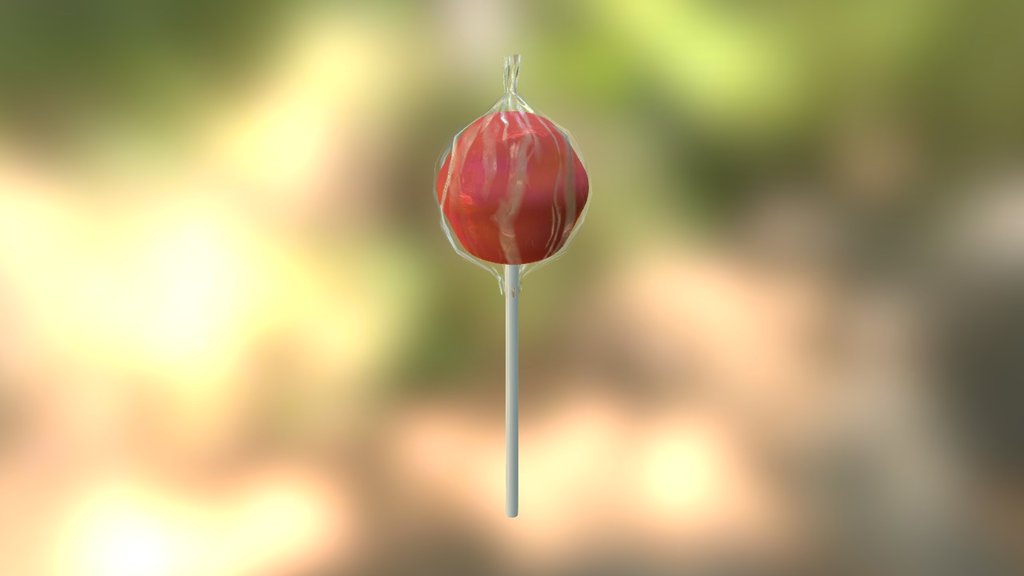 Lollipop 3d model