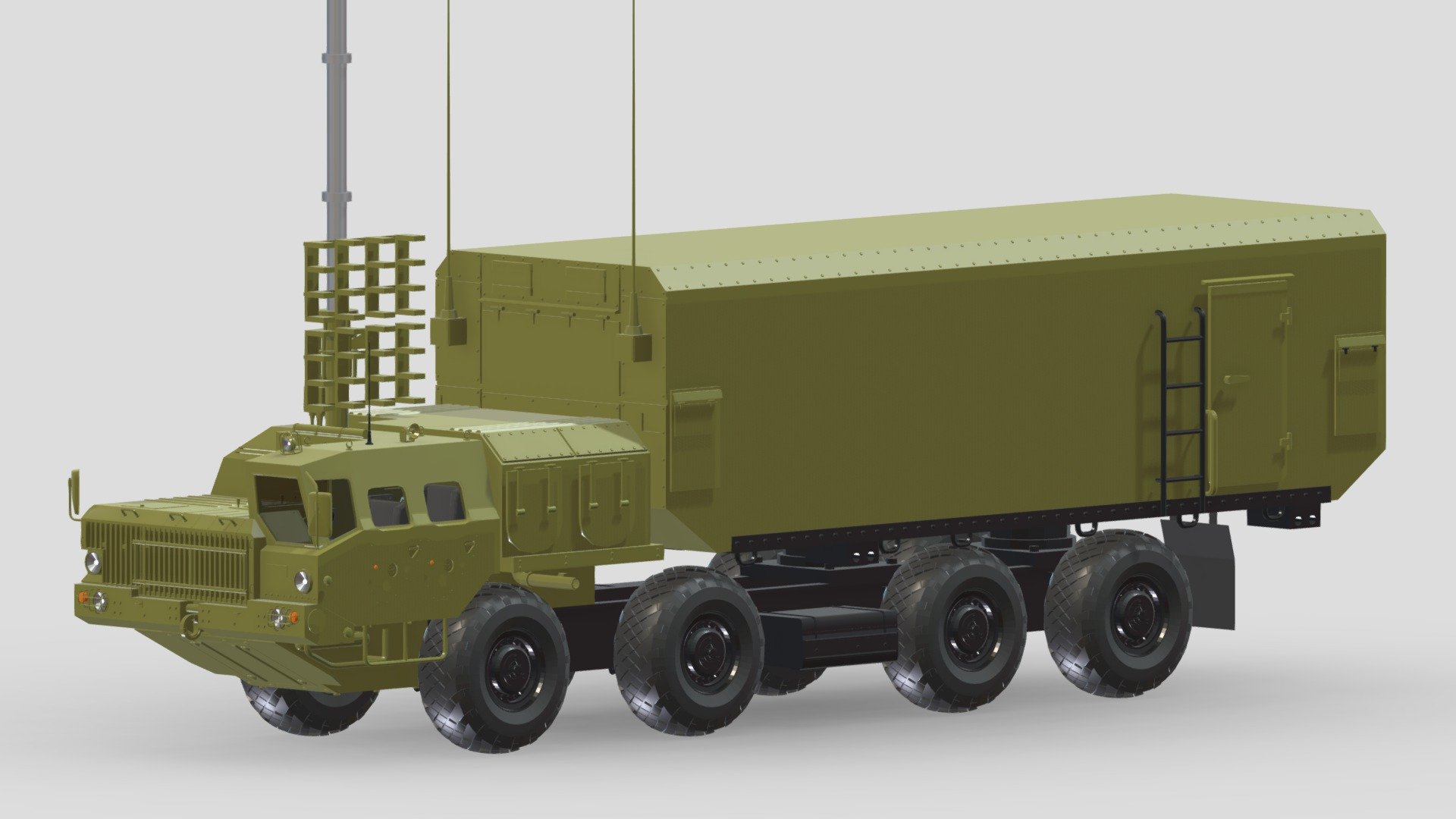 Command Post 55K6E 3d model