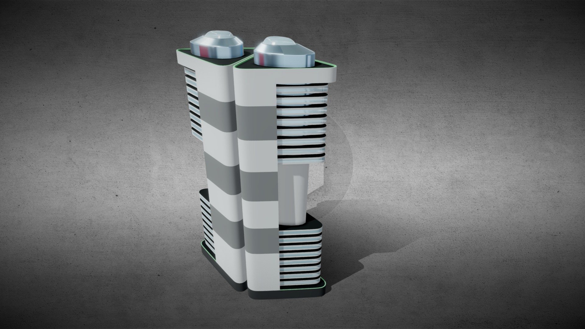 SciFi building_177 3d model