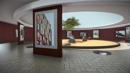 VR Gallery "Rock Garden" [ not baked ]