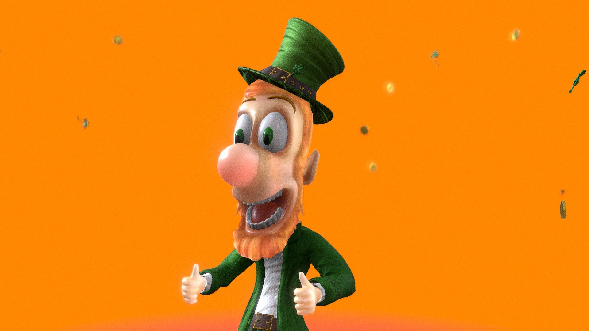 Saint Patrick`s Day 3d model