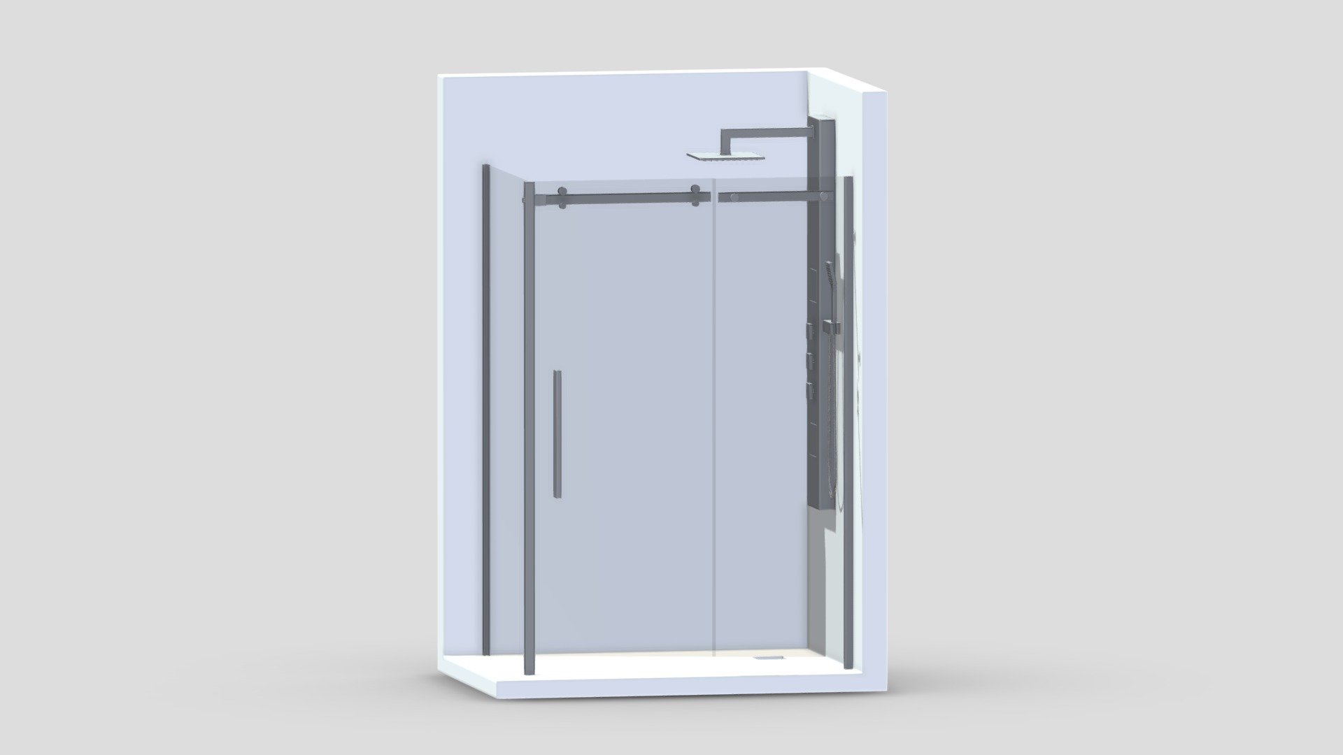 Vigo Alameda Shower 3d model