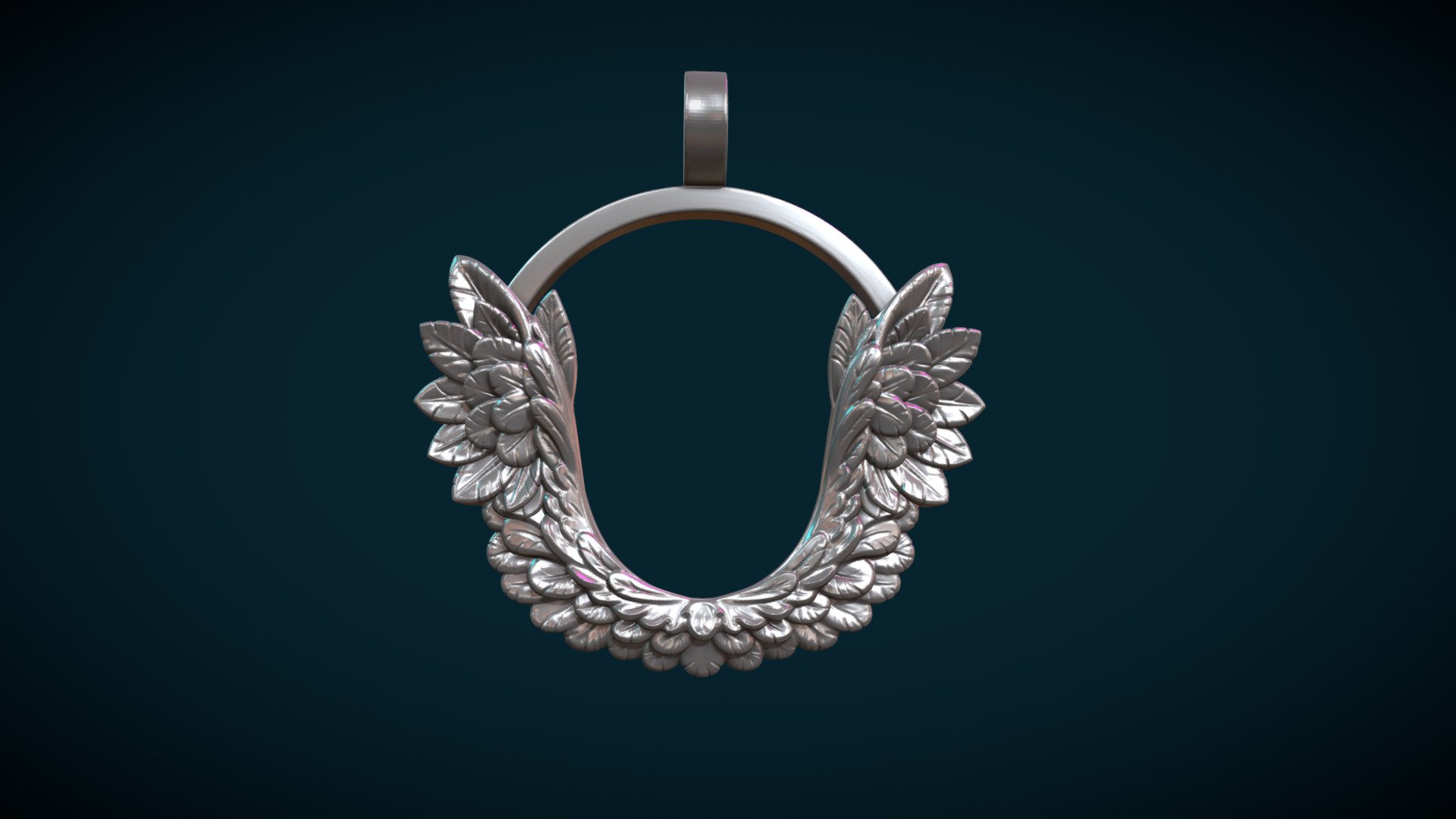 Wings Relief 3d model