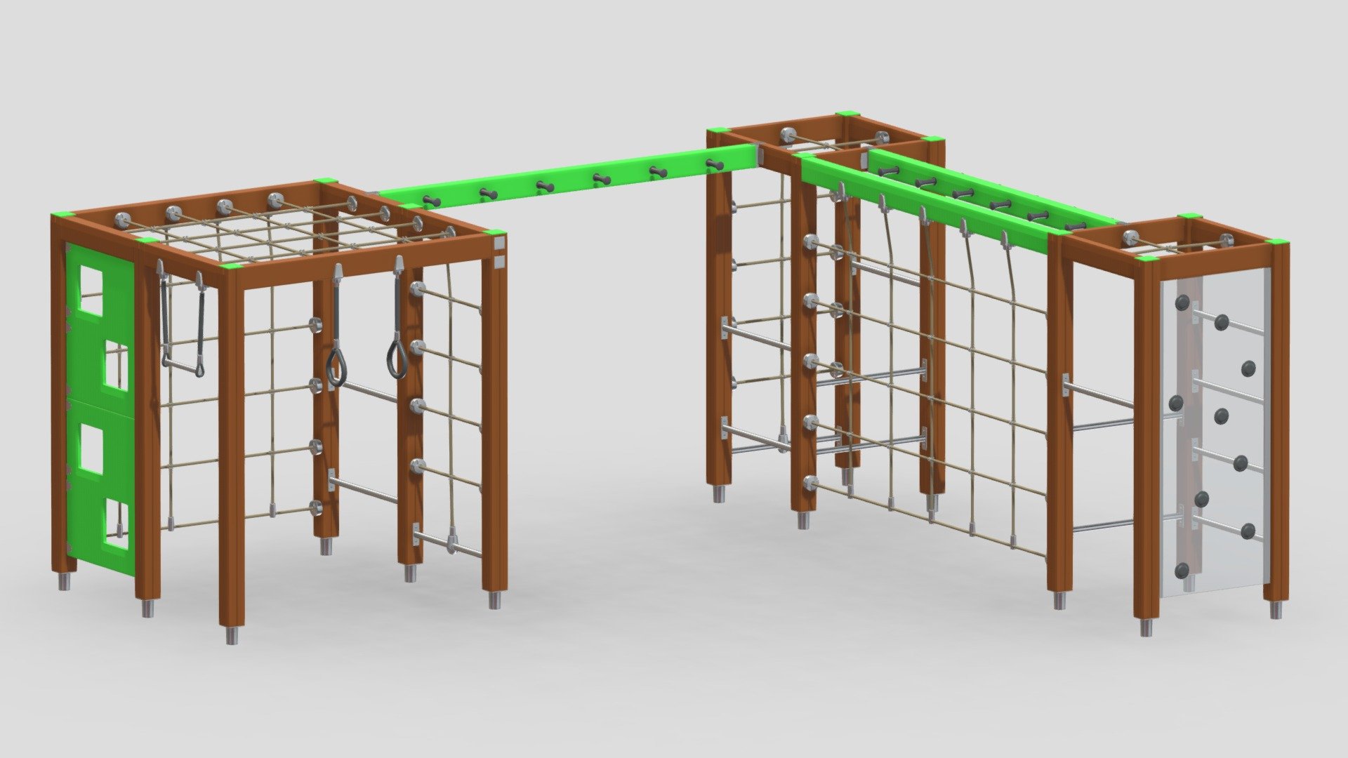 Lappset Climbing Track 02 3d model