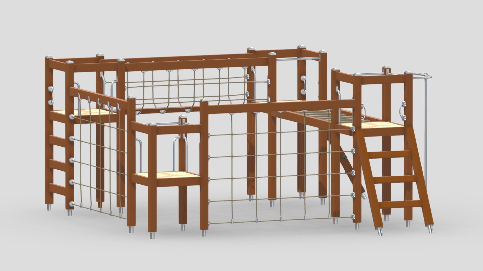 Lappset Motoric Track 05 3d model