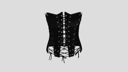 black corset