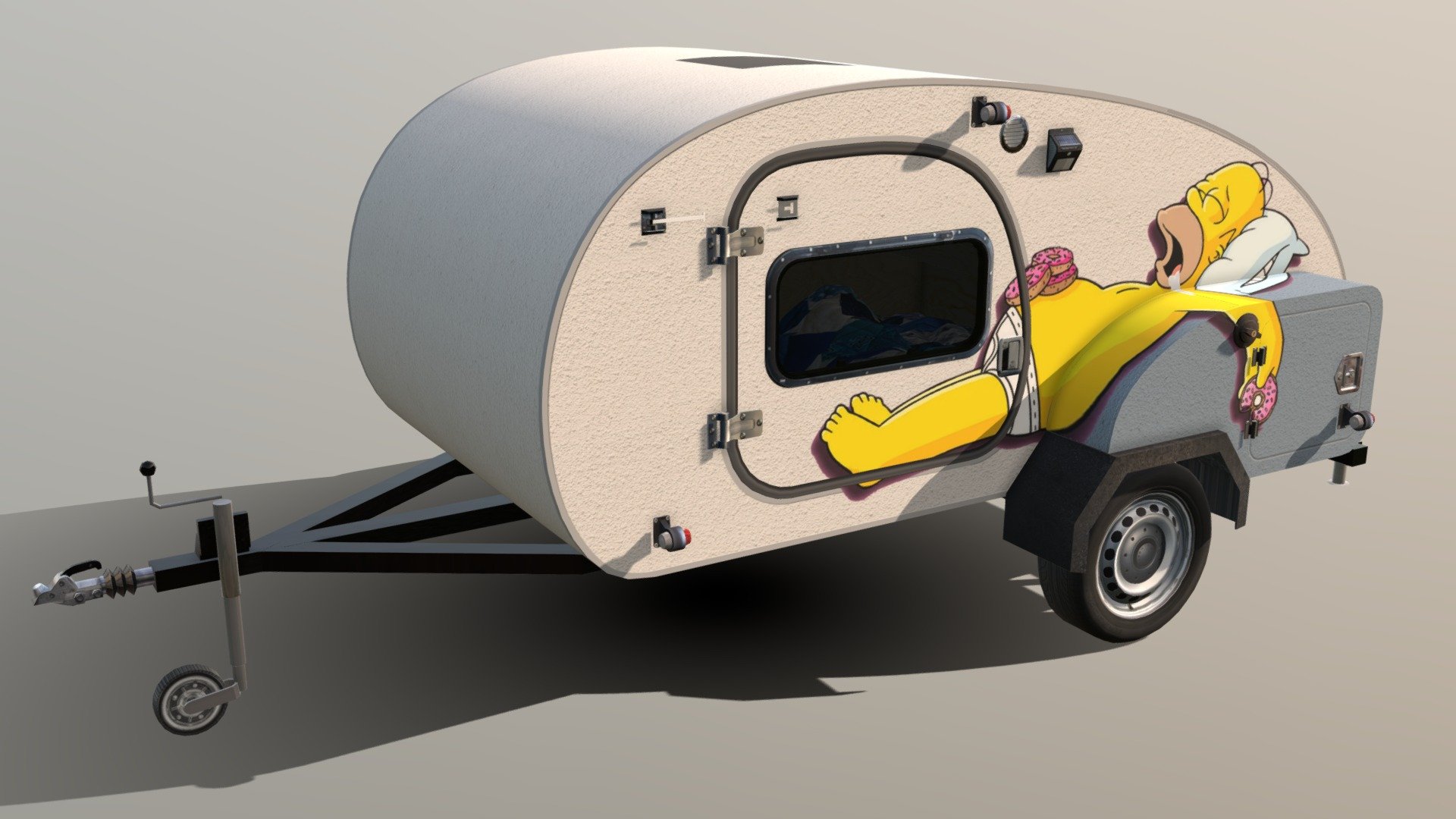 Smart Camper 3d model