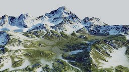 Green Hills Mountains (World Machine)