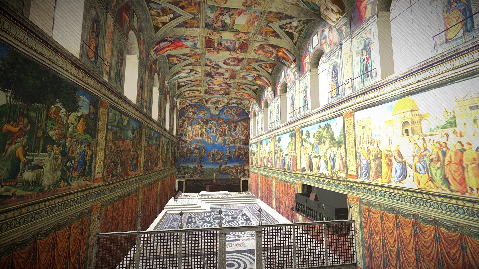 Sistine Chapel 3d model