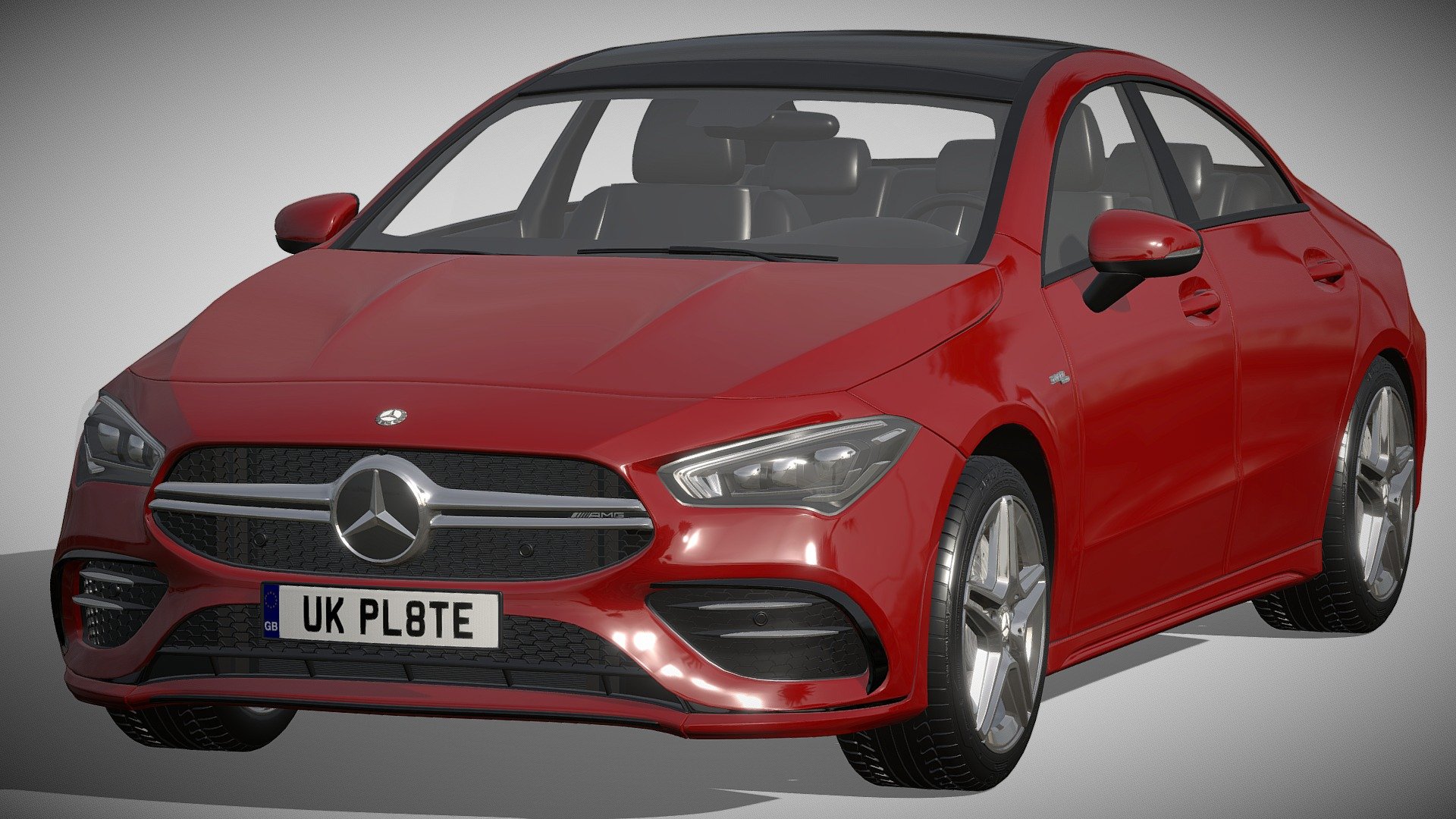 Mercedes-Benz CLA 35 AMG 2020 3d model