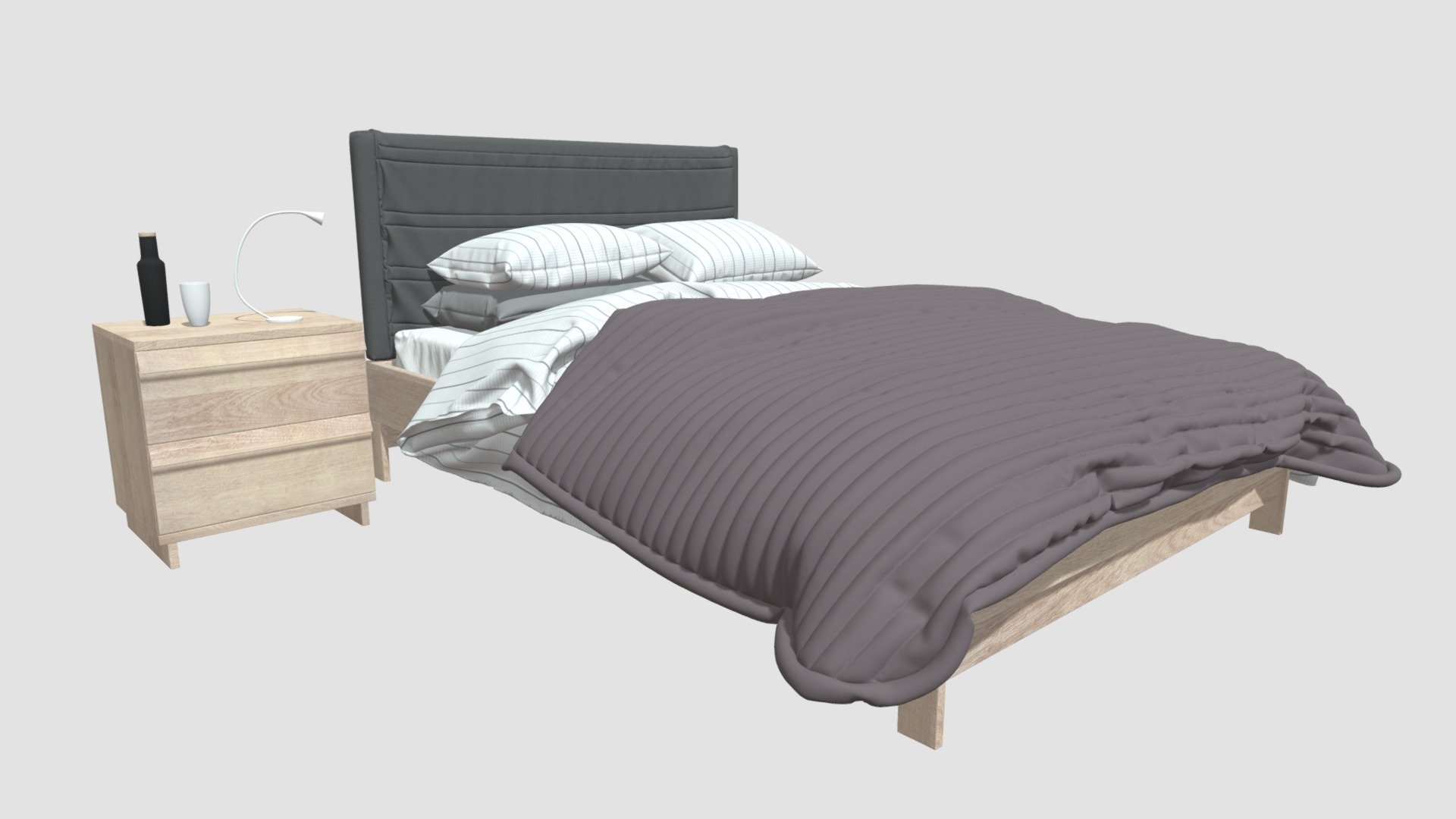 bed 3d model