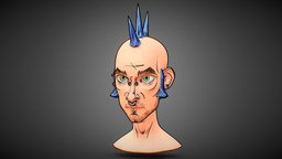 Stylized Punk Male