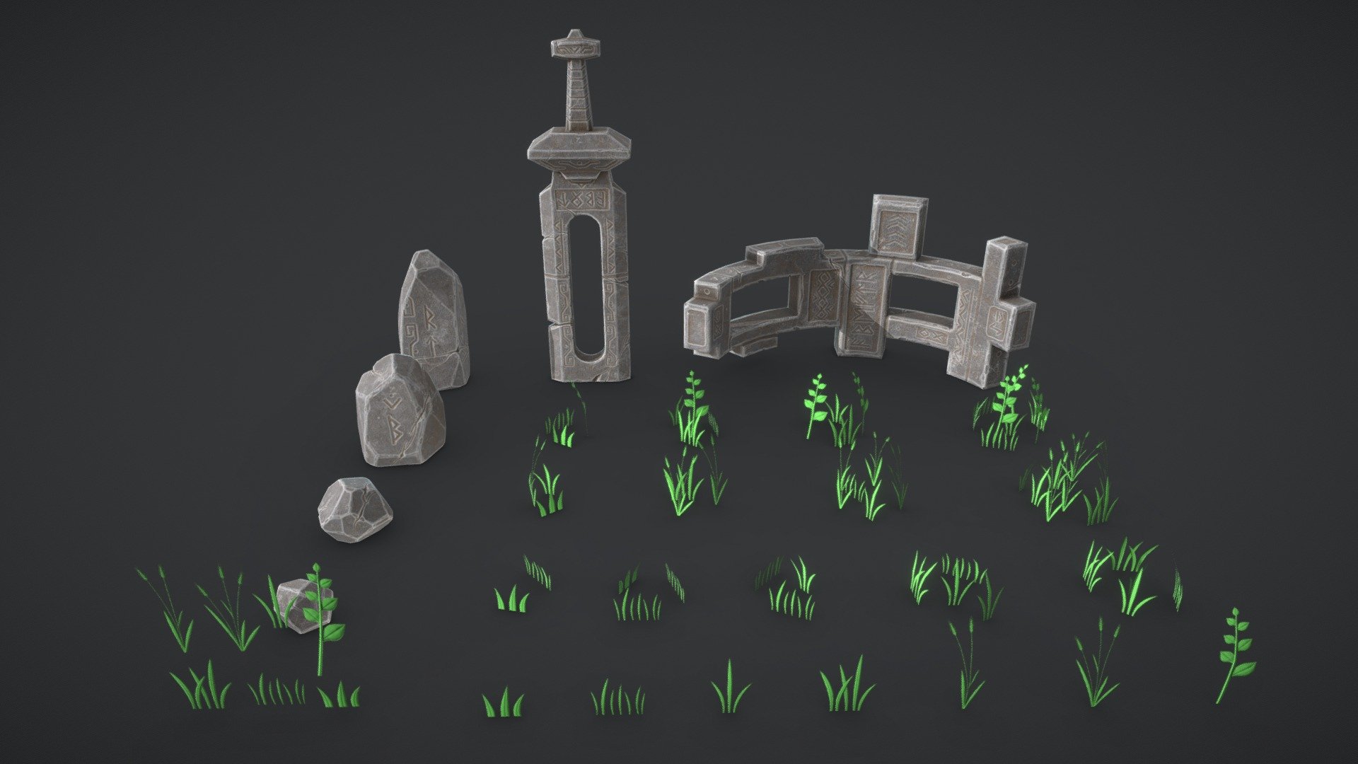 Ancient Ruins 3d model