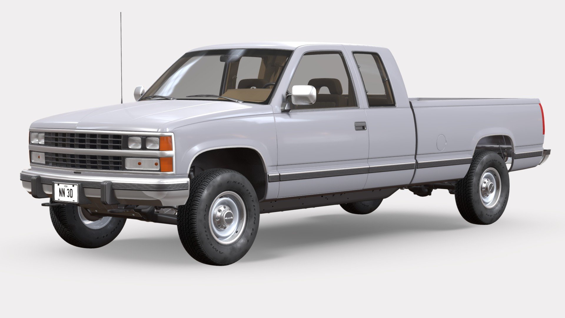 GENERIC PICKUP TRUCK 27 3d model