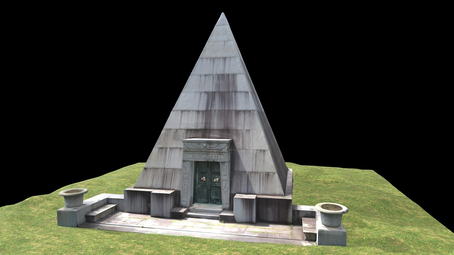 William H. Brown Family Mausoleum, Pittsburgh 3d model