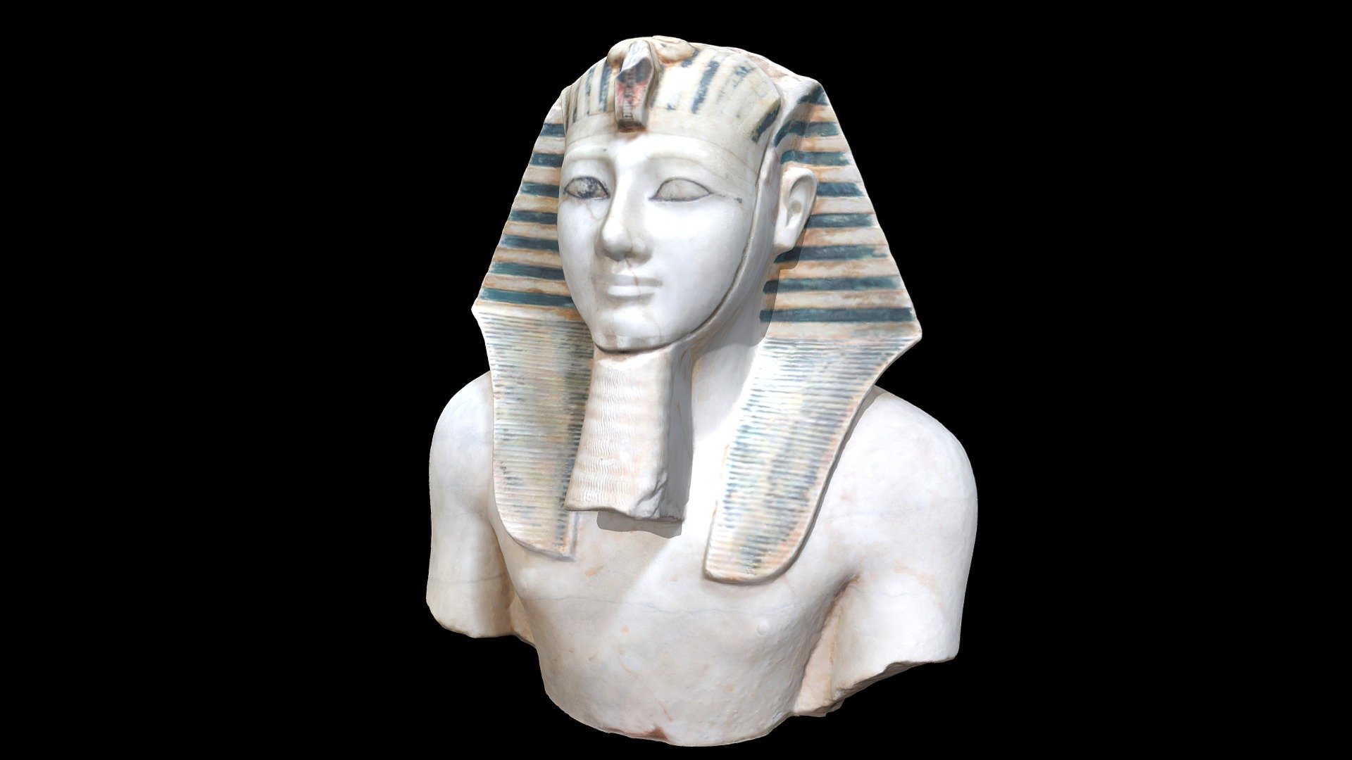 Statue of Thutmose III, Cairo Museum 3d model