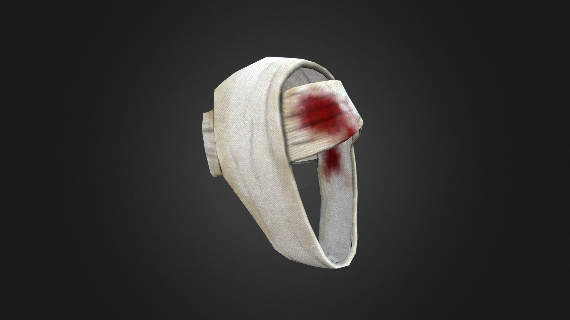 Head Bandages 3d model