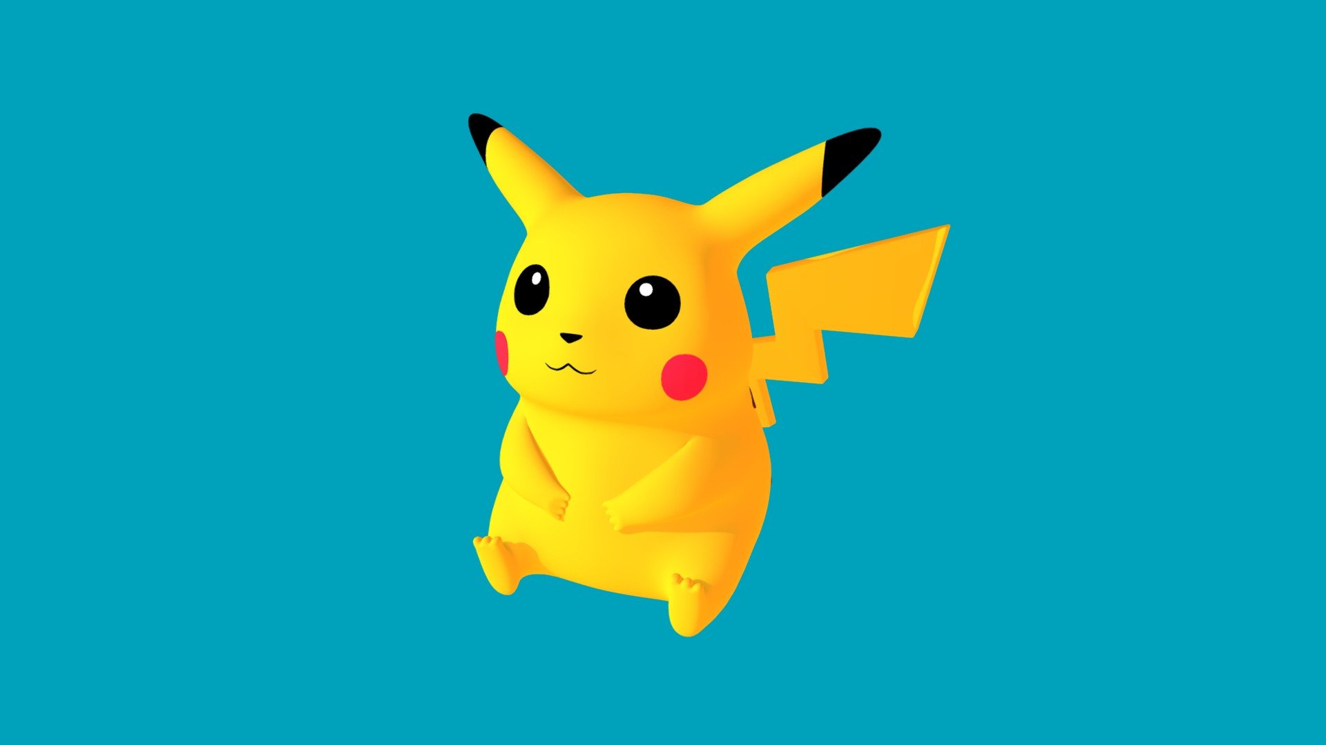 Pikachu ⚡ 3d model