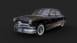 50s Sedan Car