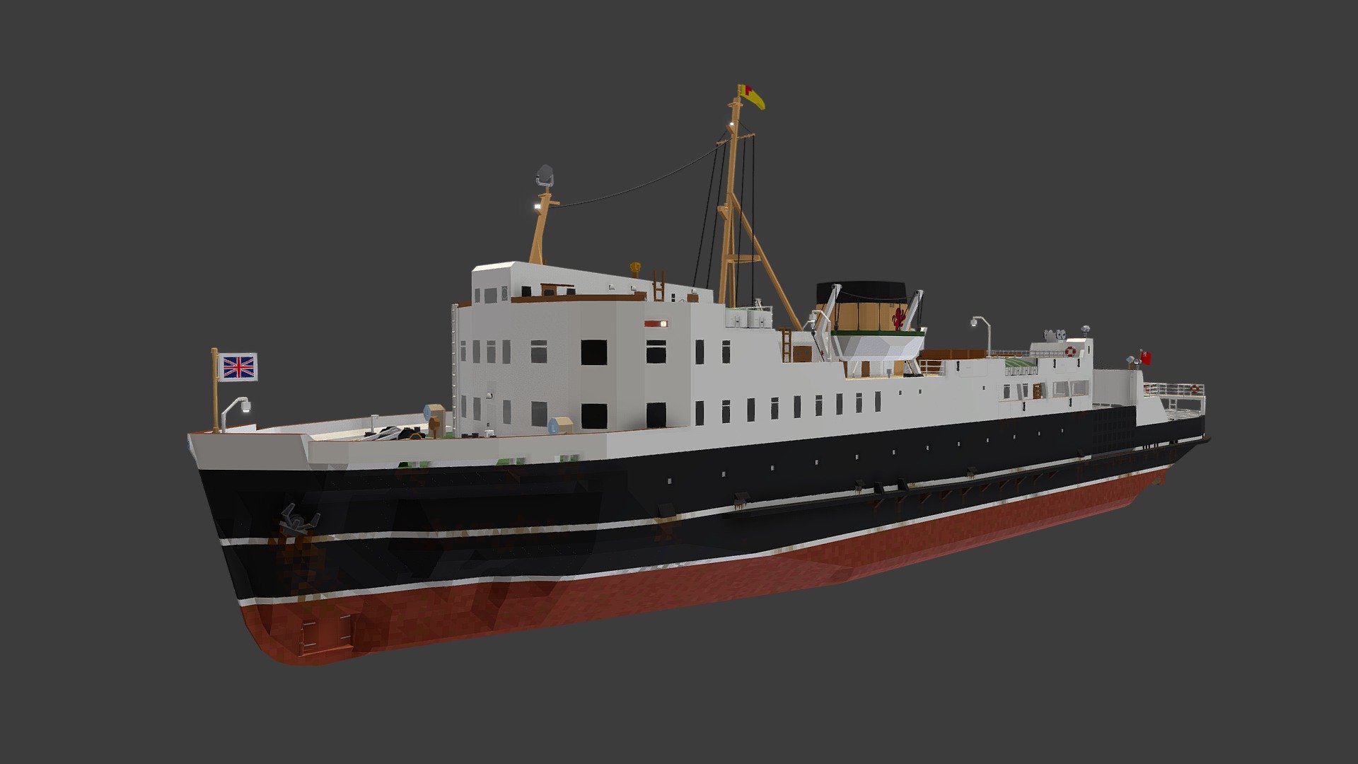 MV Glen Sannox (1957) 3d model