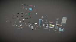 Cyberpunk City Asset Pack