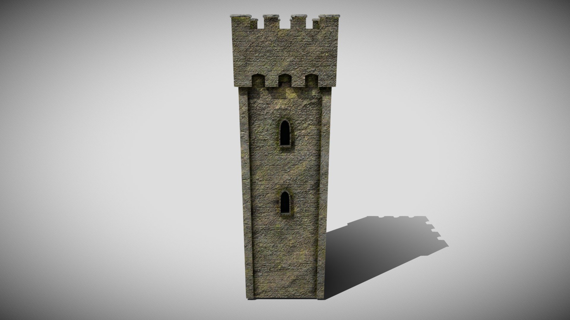 Medieval Castle Tower 3d model