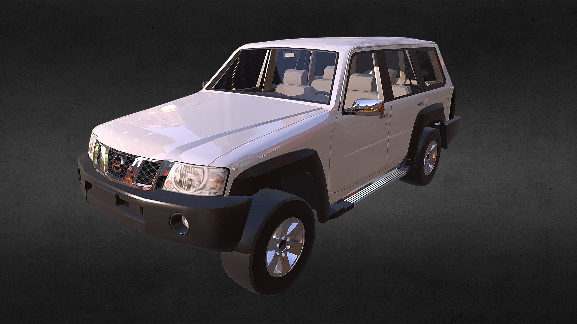 2016 Nissan Patrol 3d model