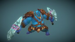 Stylized Fantasy Ogre Warrior