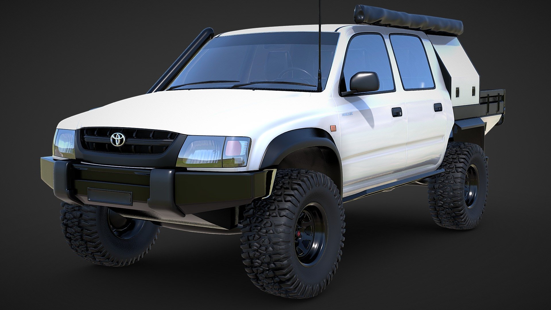 Toyota Hilux N60 Touring 3d model