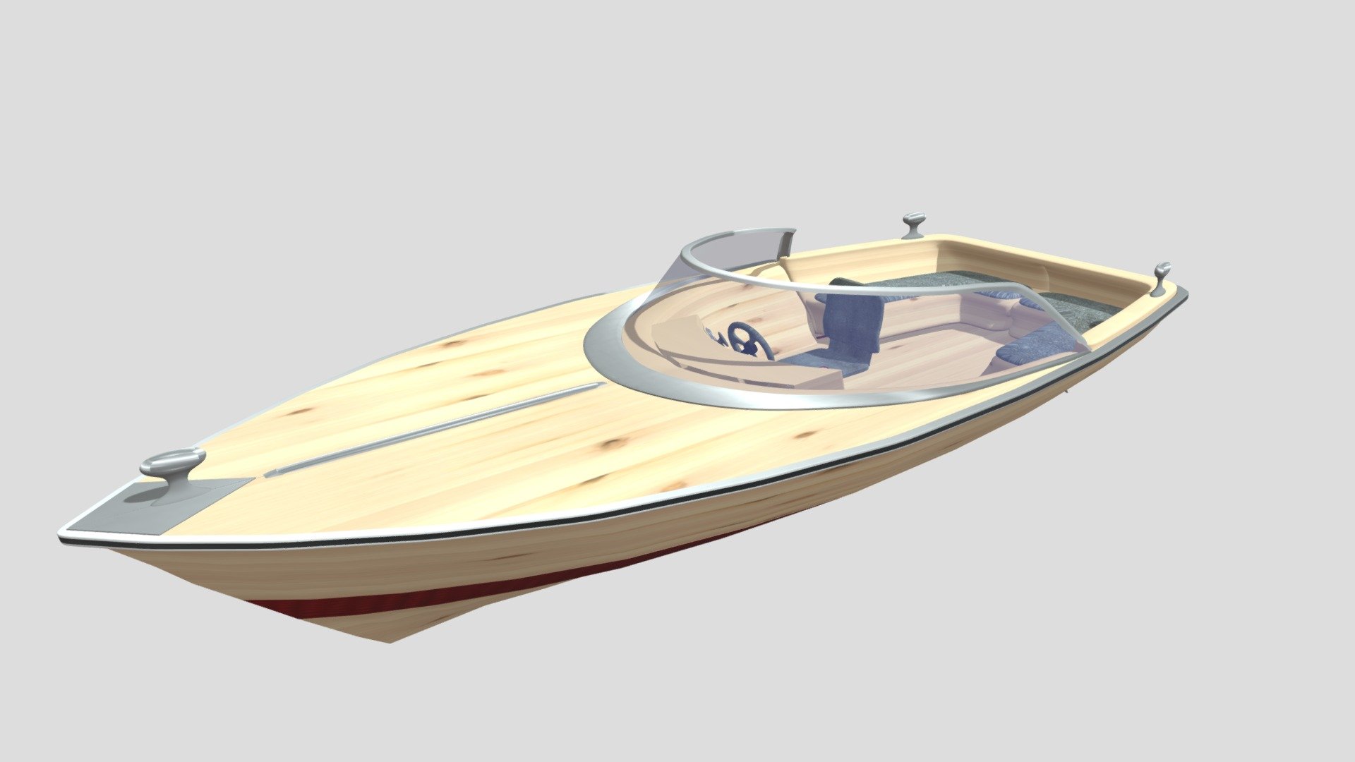 Speed Boat 05 3d model