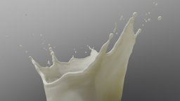 Short Milk Splash