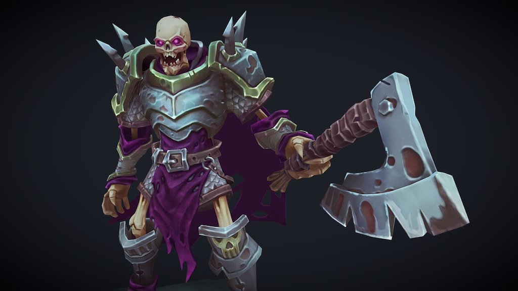 Skeleton Warrior 3d model