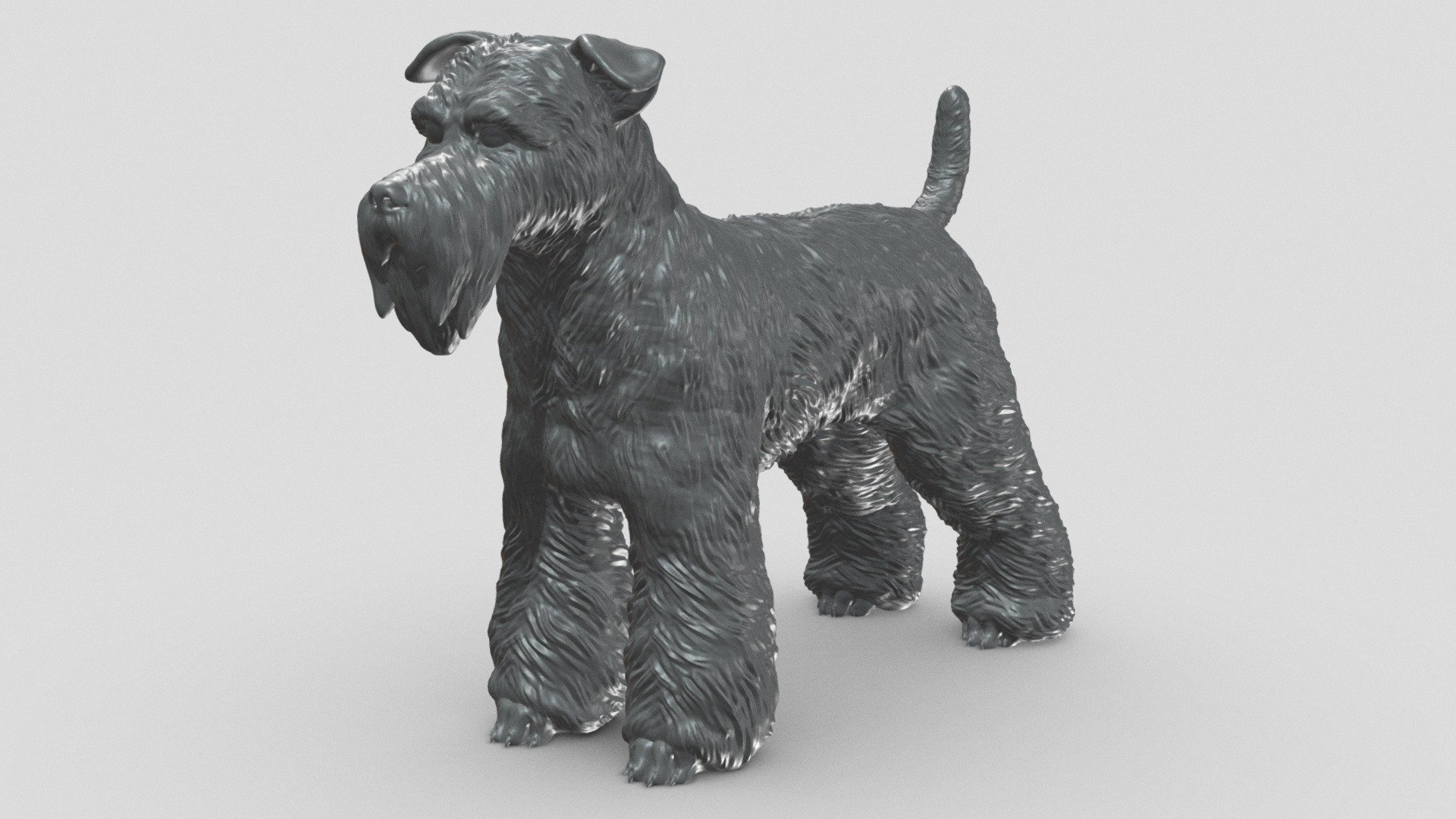 schnauzer V3 3D print model 3d model