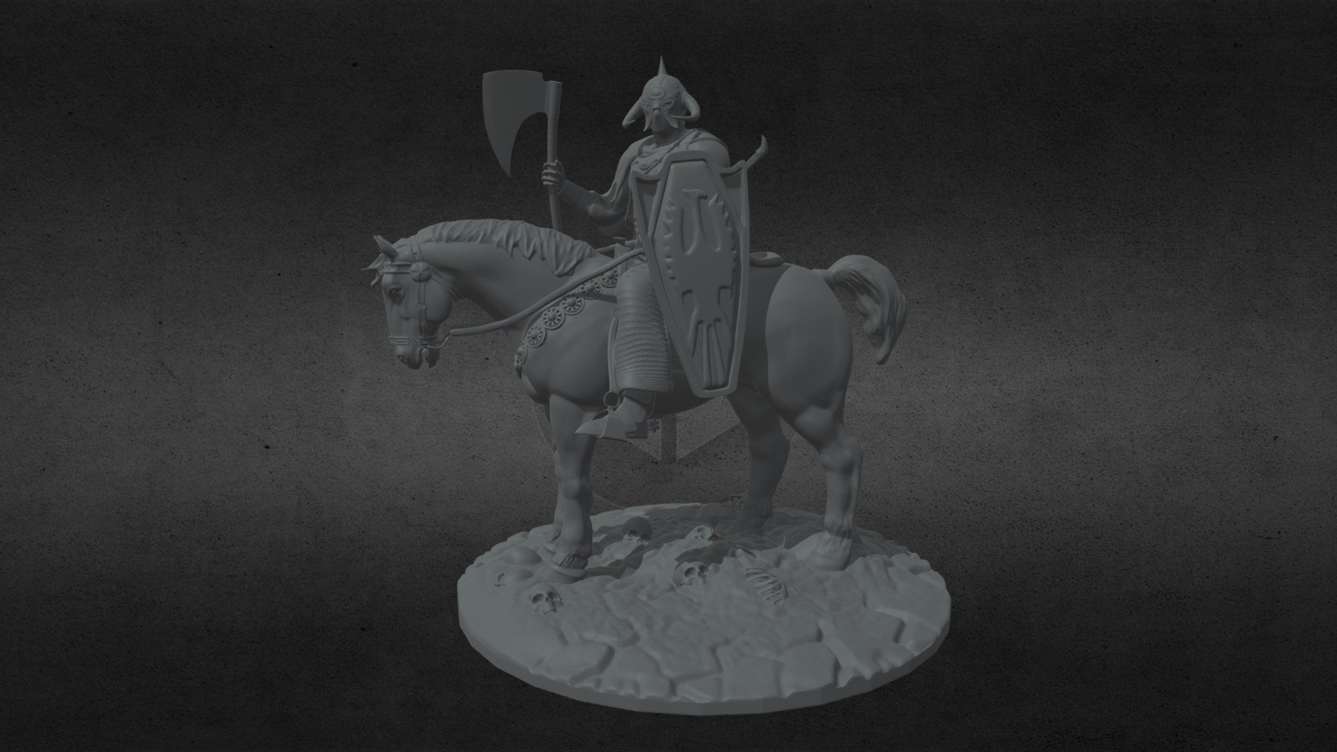 Frank Frazettas Death Dealer 3d model