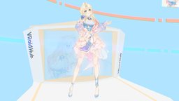 VRM/VRChat model : 艾玫 Aimer