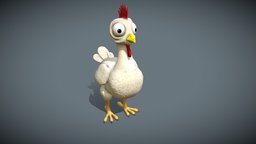 Cartoon chicken