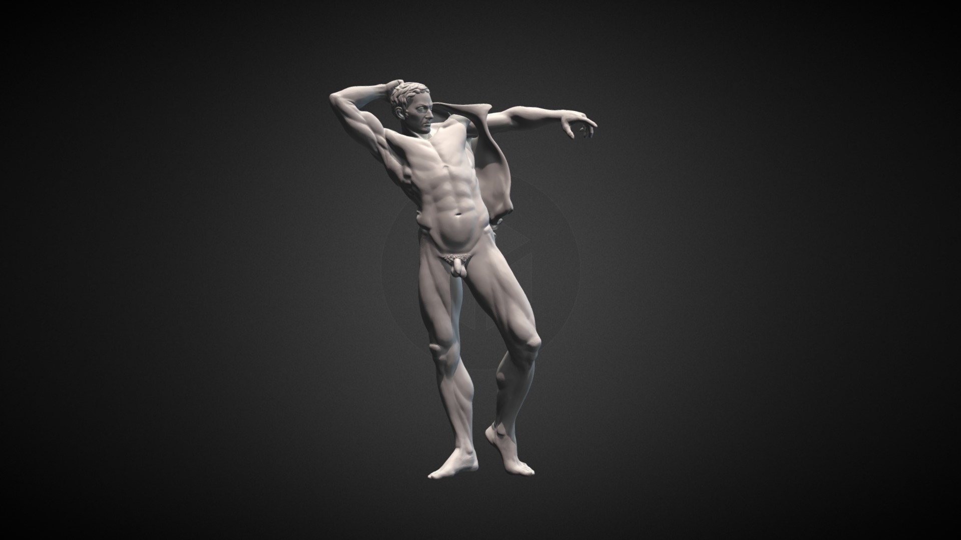 Warrior #01 3d model