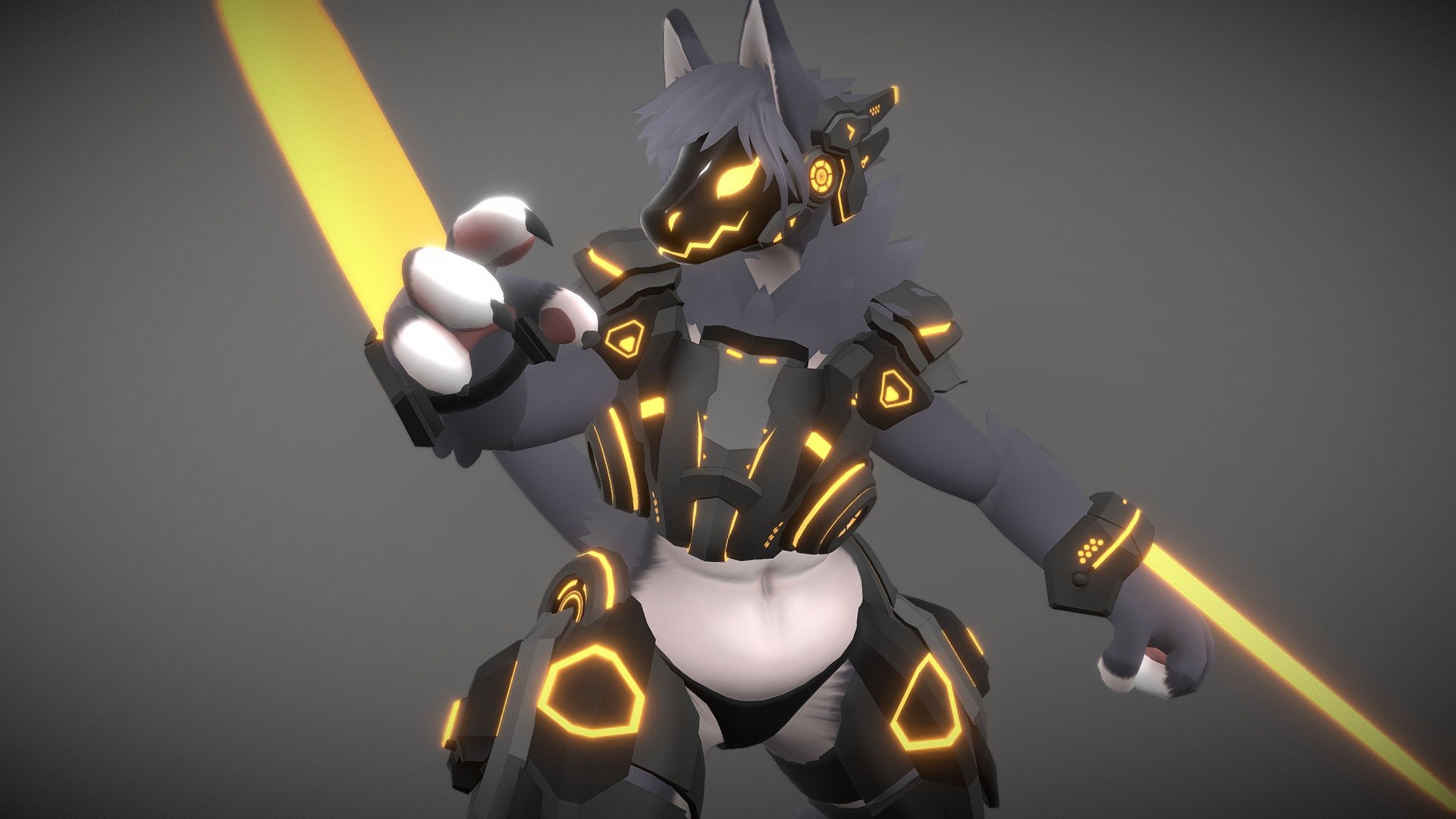 Kiana the Combat MamaGen 3d model