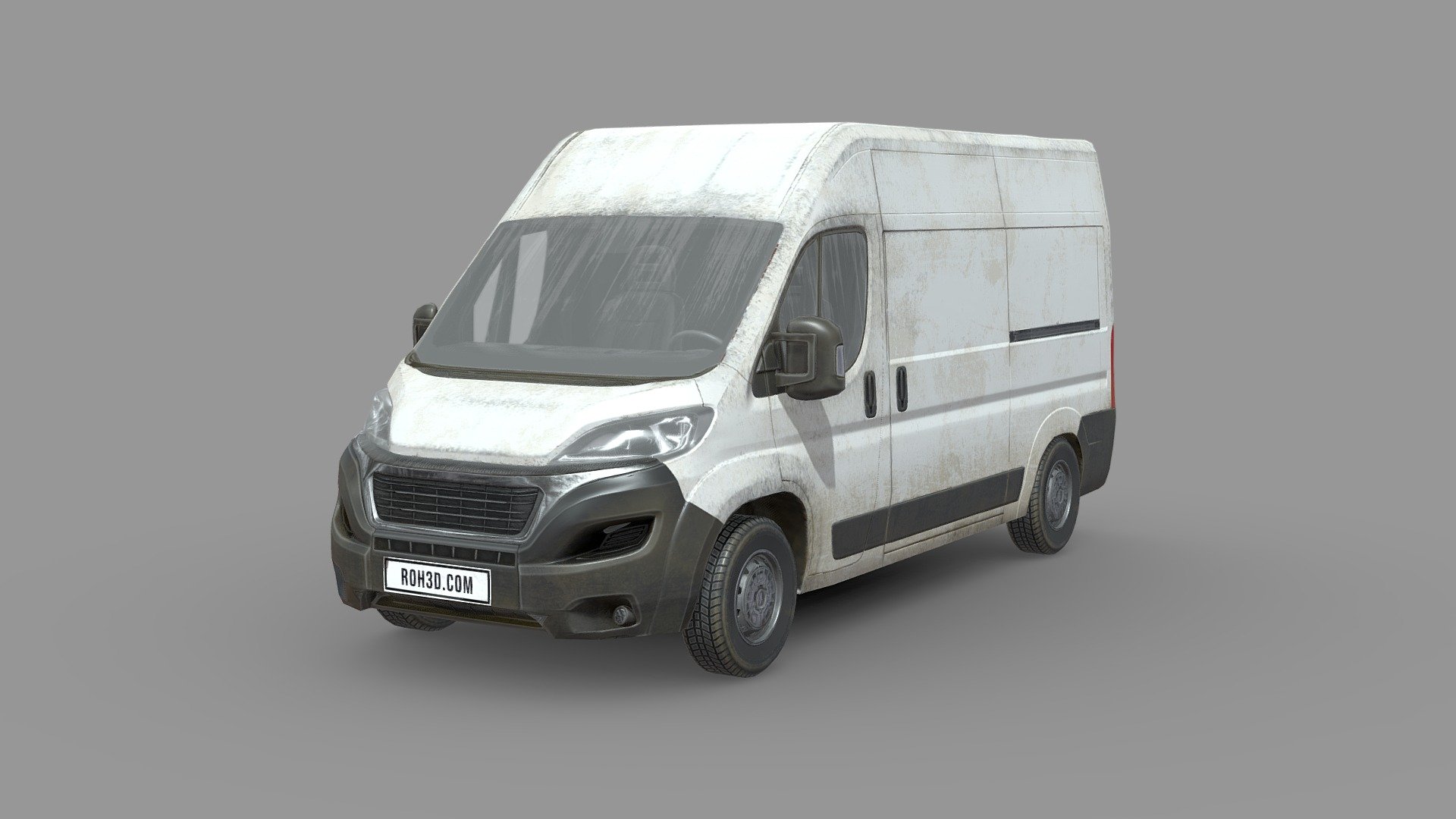 Dirty Car 3d model