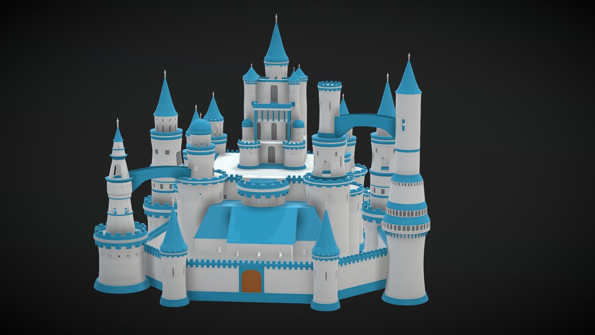 Castle 3d model